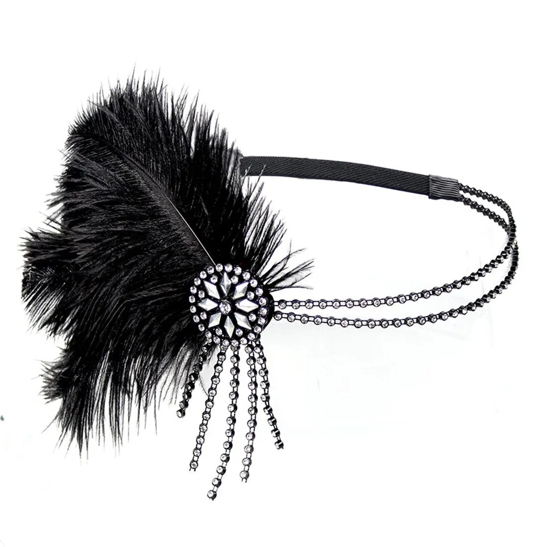 1920s Headpiece Fascinator Headband Flapper Gatsby|JaosWish