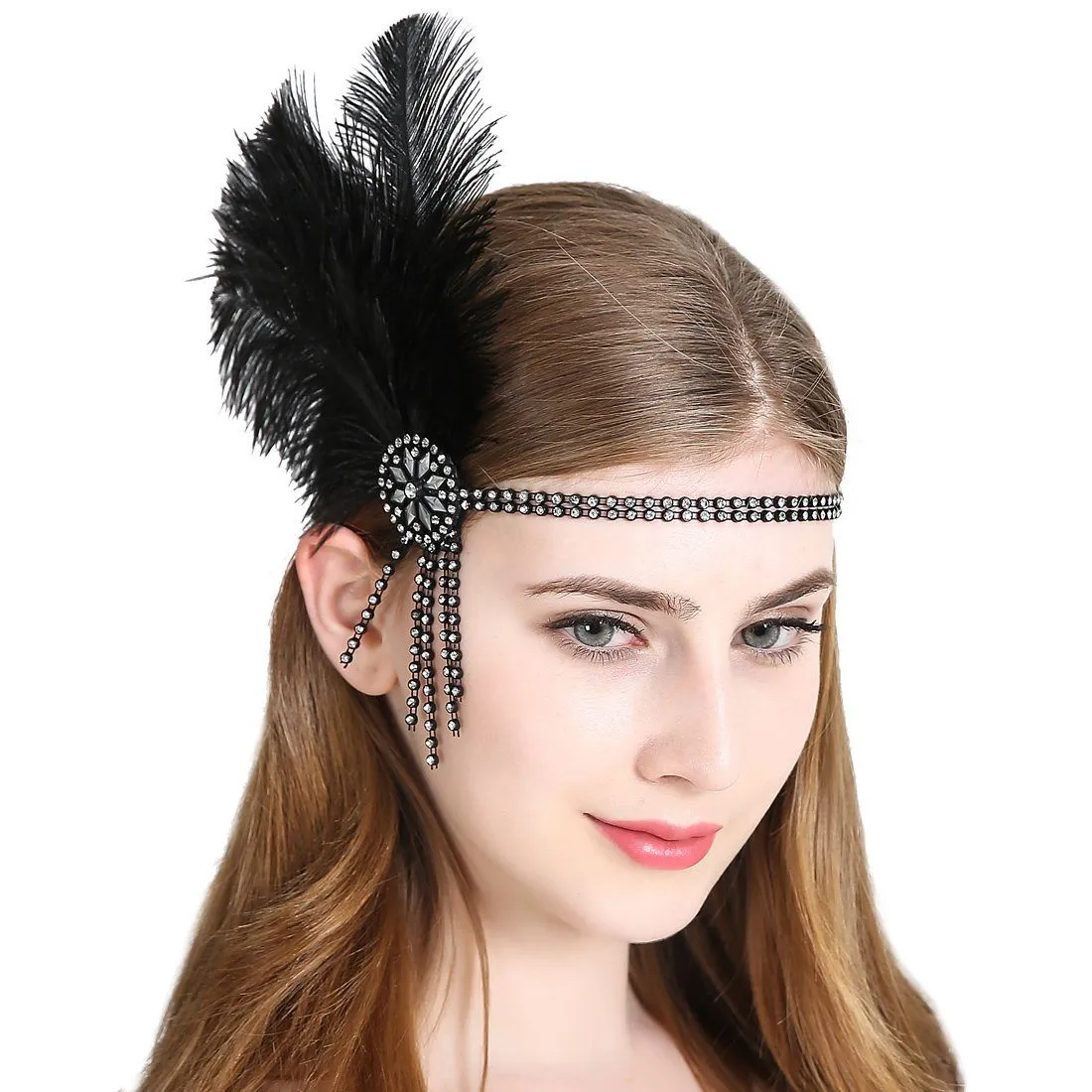 1920s Headpiece Fascinator Headband Flapper Gatsby|JaosWish