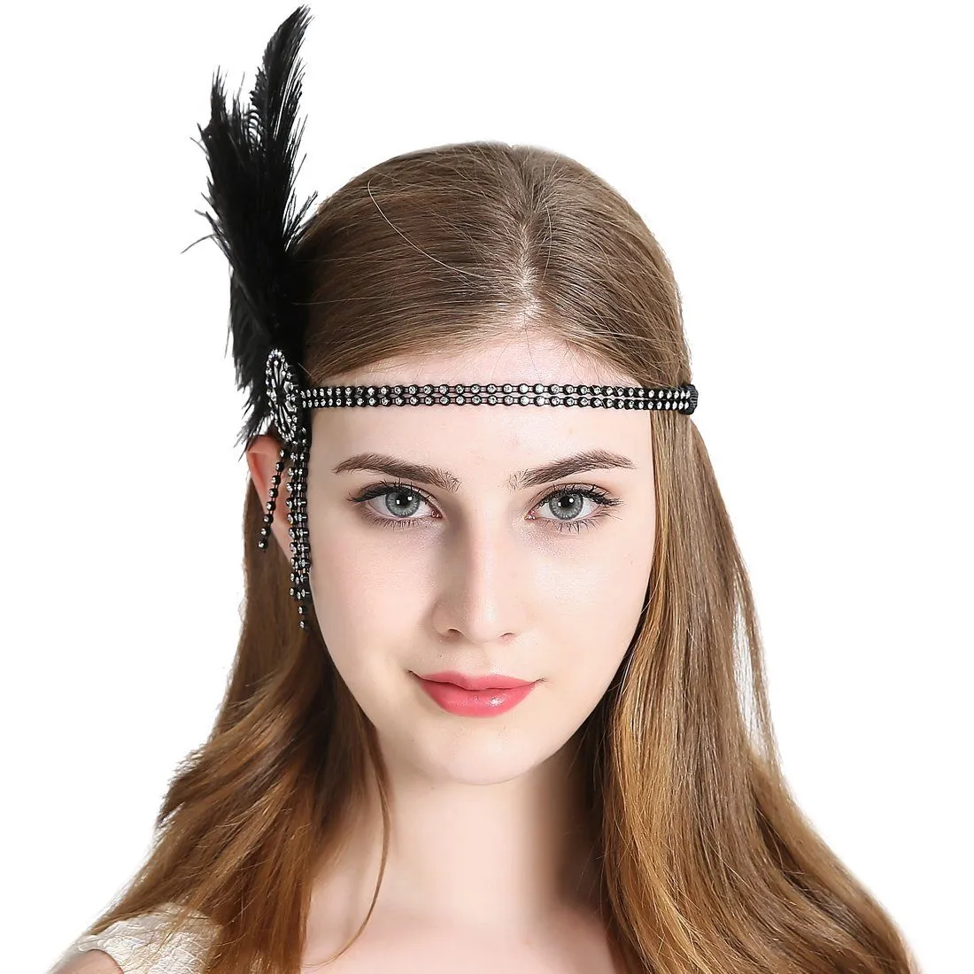 1920s Headpiece Fascinator Headband Flapper Gatsby|JaosWish
