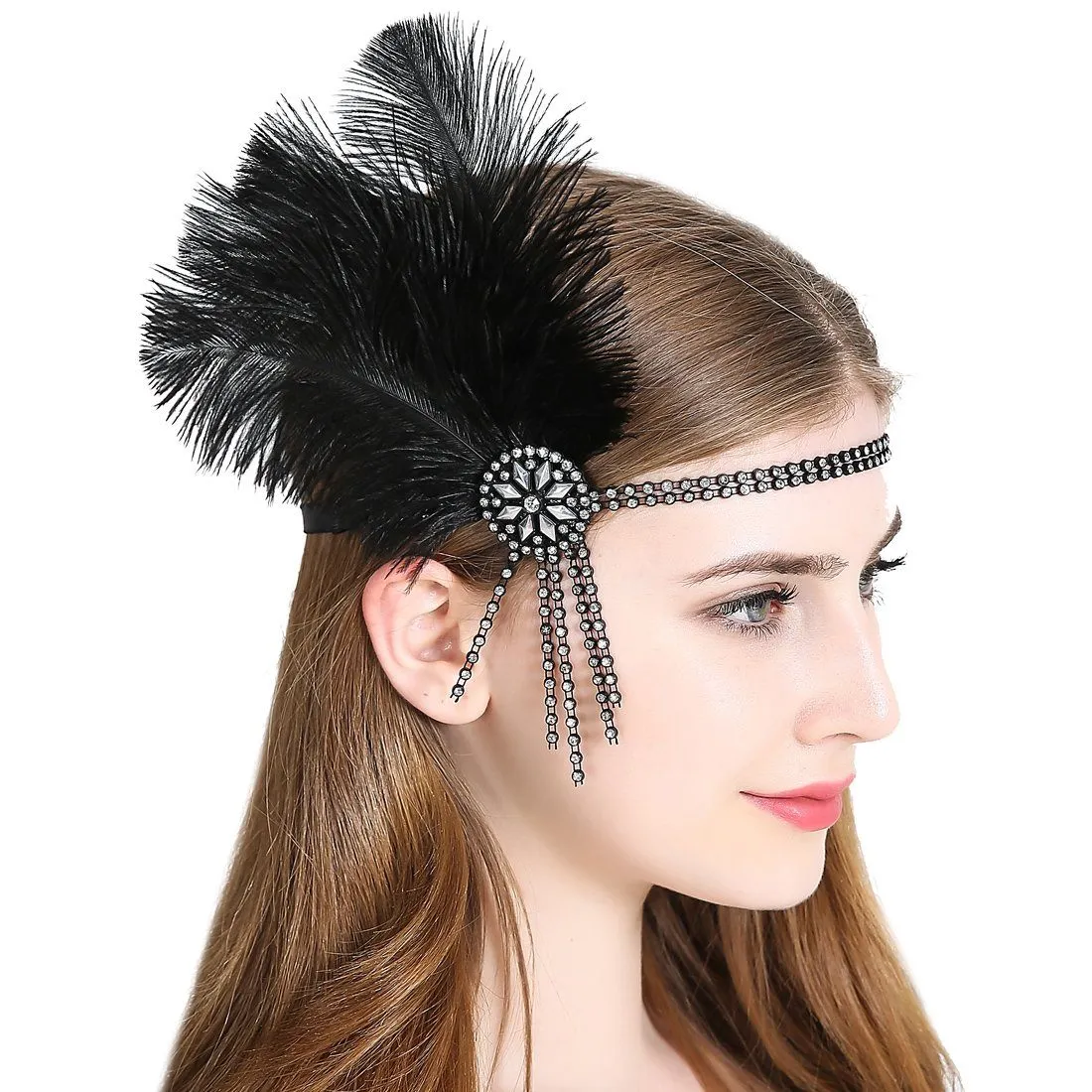 1920s Headpiece Fascinator Headband Flapper Gatsby|JaosWish