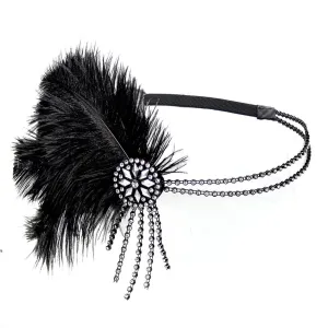 1920s Headpiece Fascinator Headband Flapper Gatsby|JaosWish