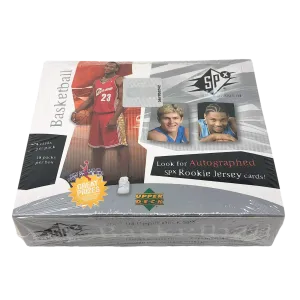 2003-04 Upper Deck SPX Basketball Factory Sealed Hobby Box Lebron RC?