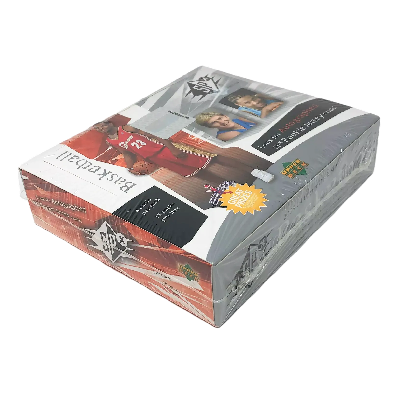 2003-04 Upper Deck SPX Basketball Factory Sealed Hobby Box Lebron RC?