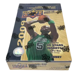 2009-10 Upper Deck Basketball NBA Factory Sealed Hobby Box Steph Curry RC?
