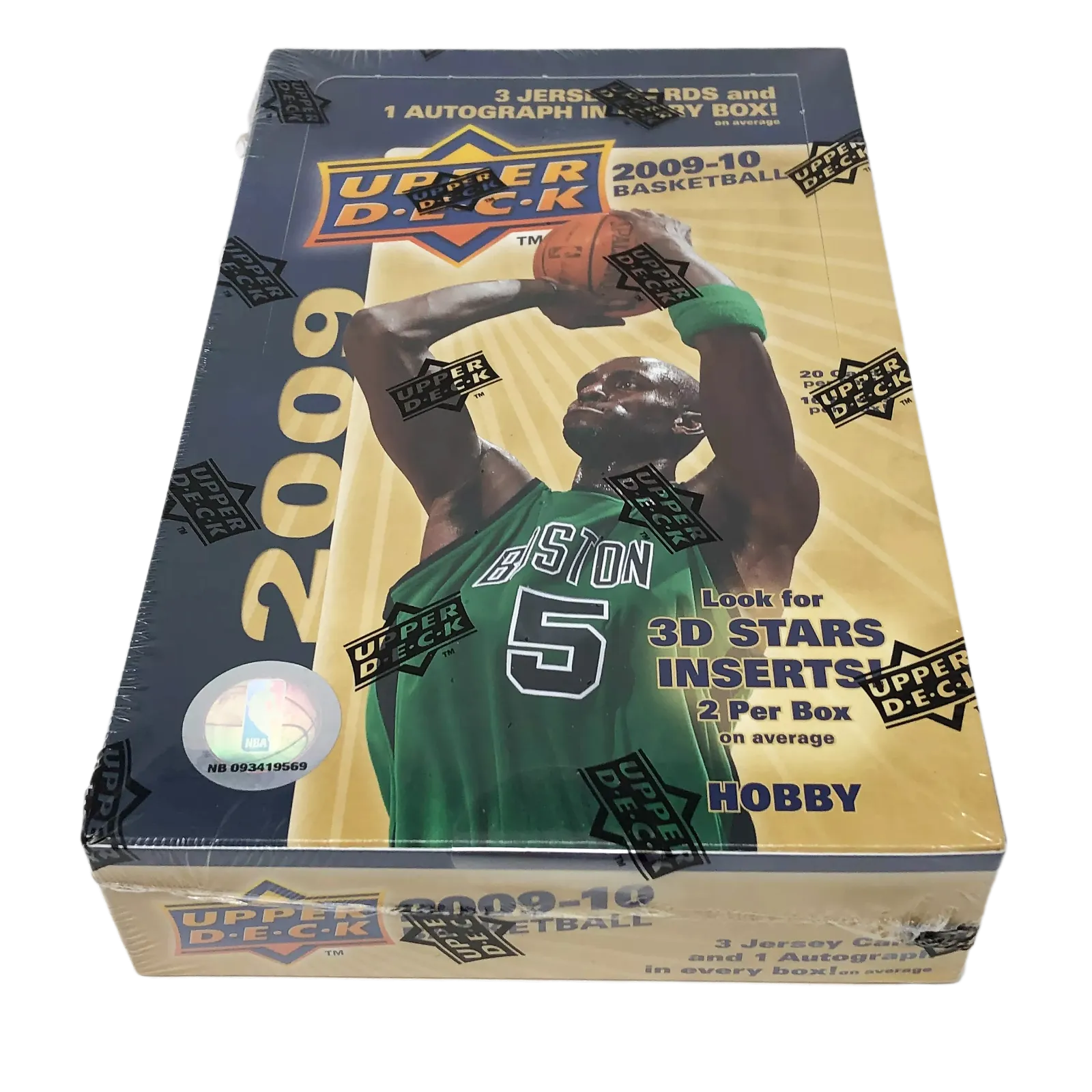 2009-10 Upper Deck Basketball NBA Factory Sealed Hobby Box Steph Curry RC?