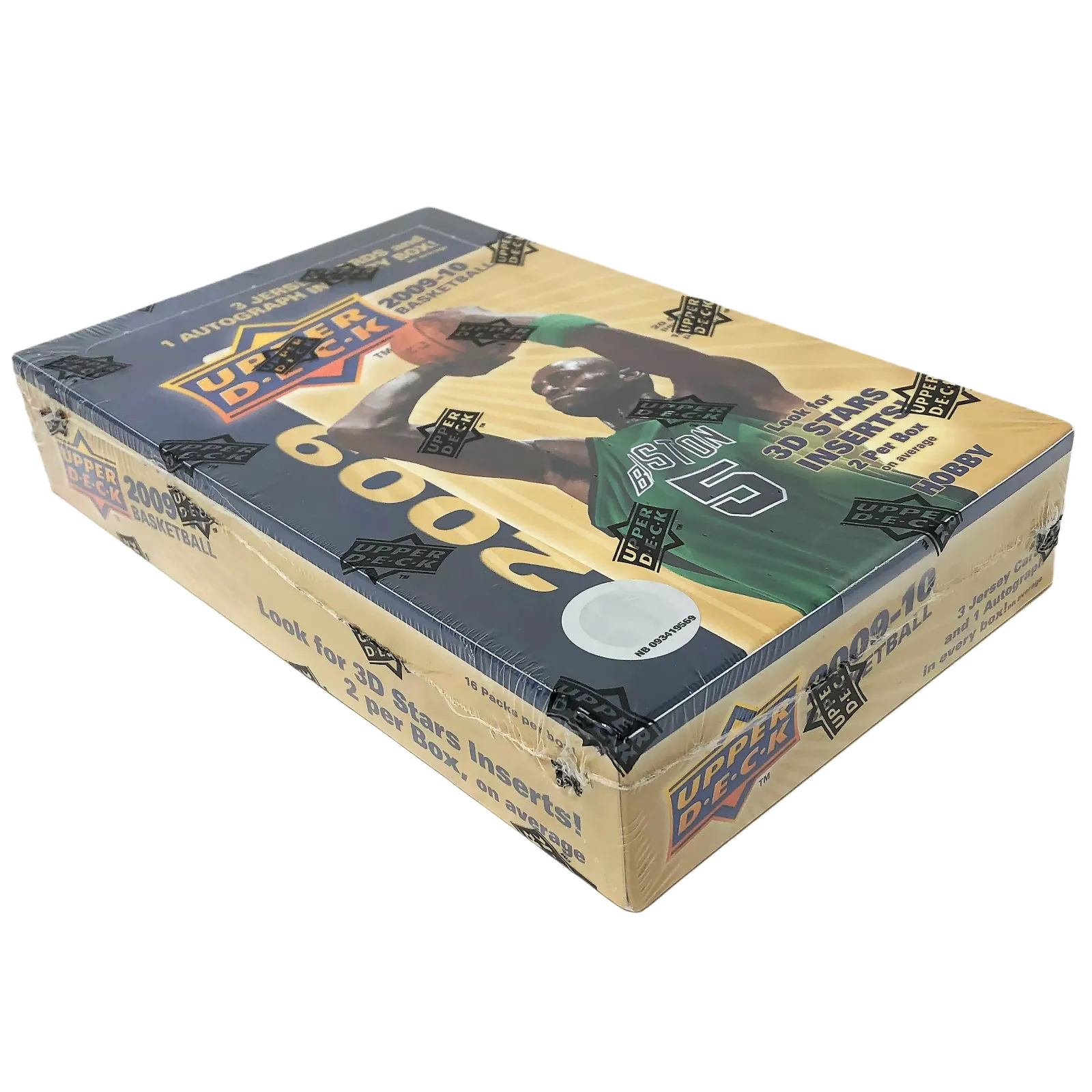 2009-10 Upper Deck Basketball NBA Factory Sealed Hobby Box Steph Curry RC?