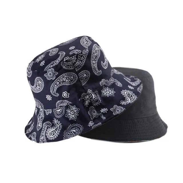 2020 Summer Bucket Hats Women Men's Panama Hat Double-sided Wear Fishing Hat Fisherman Cap for Boys/Girls Bob Femme Gorro MZ005