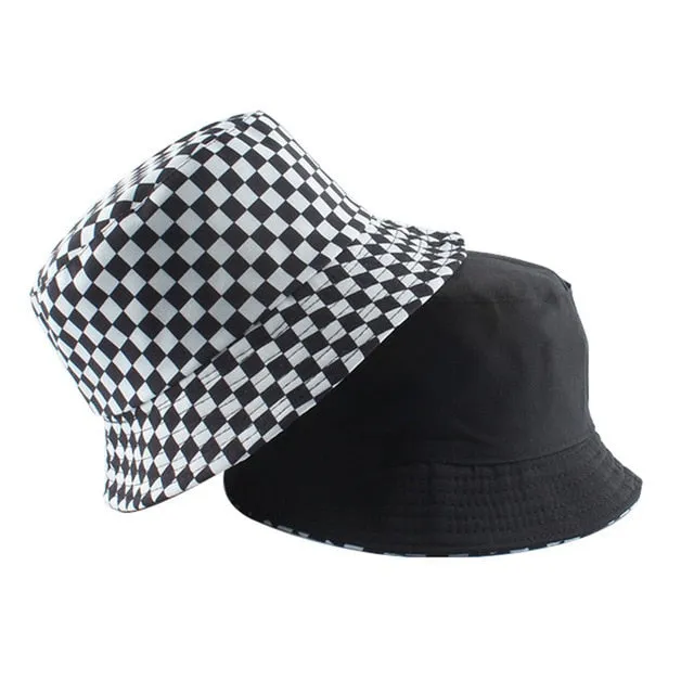 2020 Summer Bucket Hats Women Men's Panama Hat Double-sided Wear Fishing Hat Fisherman Cap for Boys/Girls Bob Femme Gorro MZ005