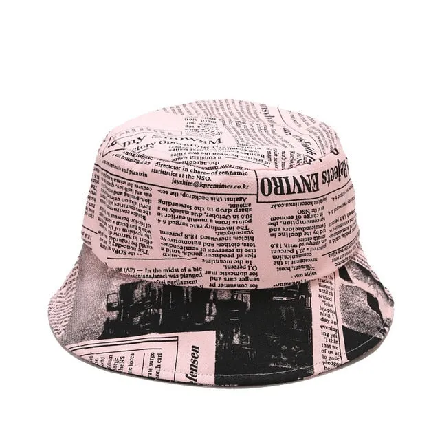 2020 Summer Bucket Hats Women Men's Panama Hat Double-sided Wear Fishing Hat Fisherman Cap for Boys/Girls Bob Femme Gorro MZ005