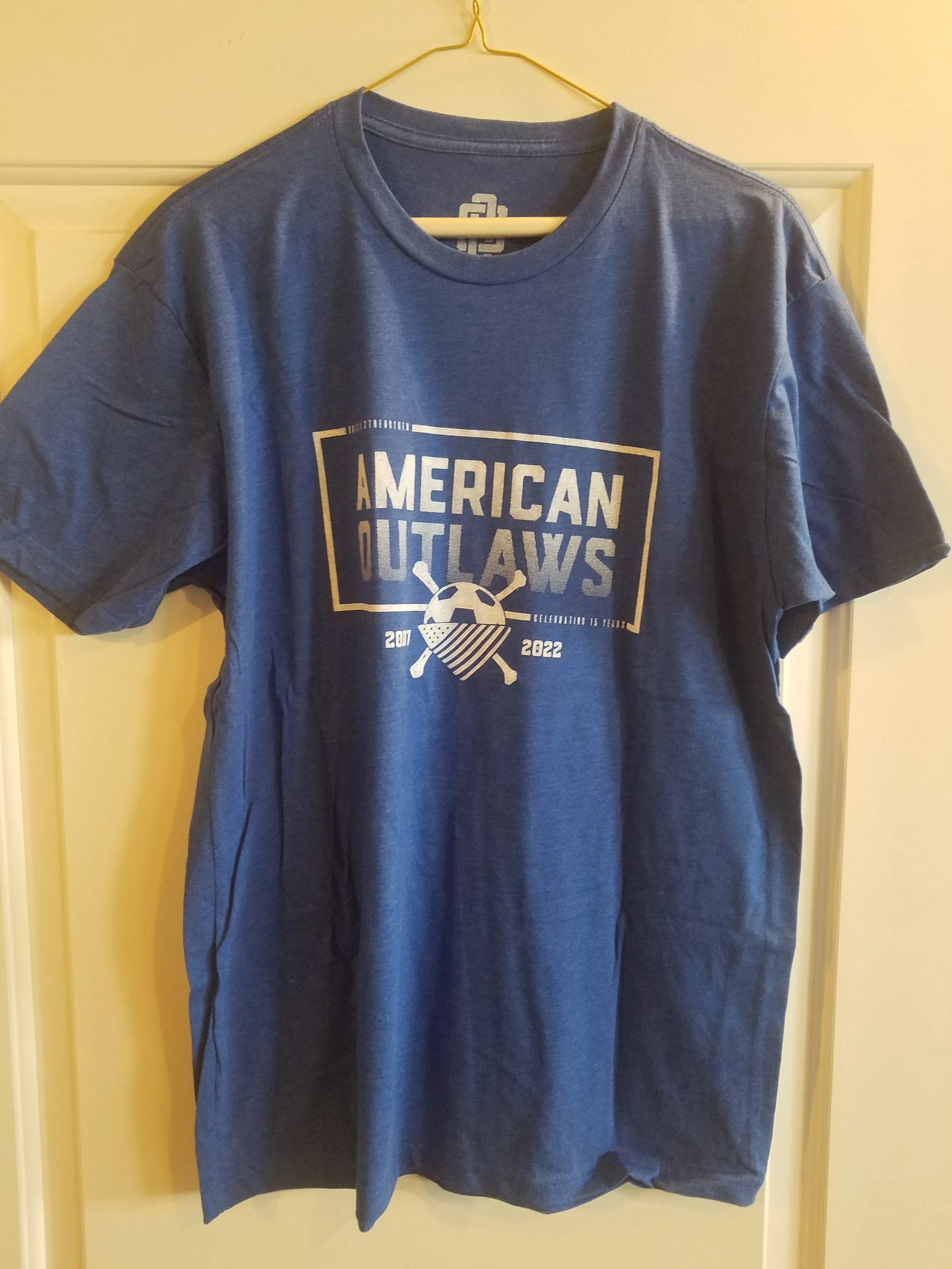 2022 American Outlaws Celebrating 15 Years Short Sleeve T-Shirt (Pack of 5)
