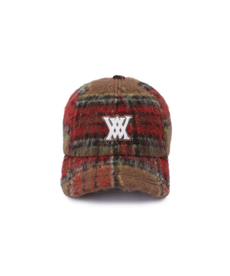 ANEW Golf: Check Ball Cap - Red