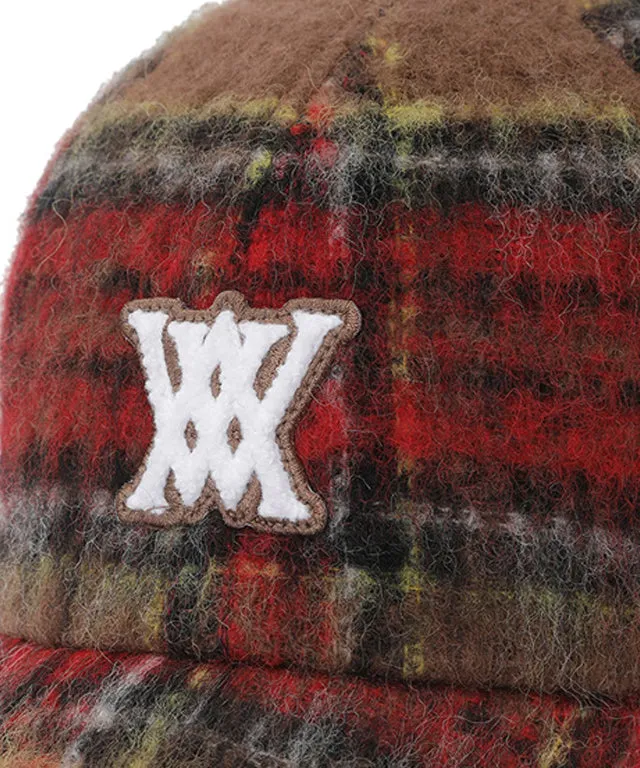 ANEW Golf: Check Ball Cap - Red