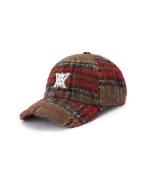 ANEW Golf: Check Ball Cap - Red