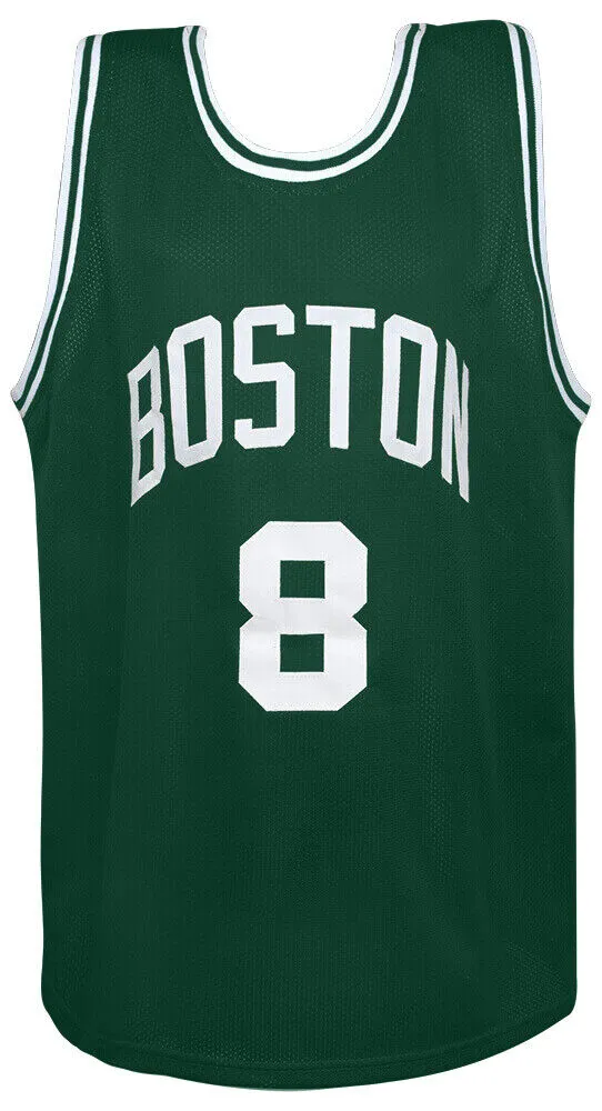 Antoine Walker (CELTICS) Signed Green Custom Basketball Jersey - (SCHWARTZ COA)
