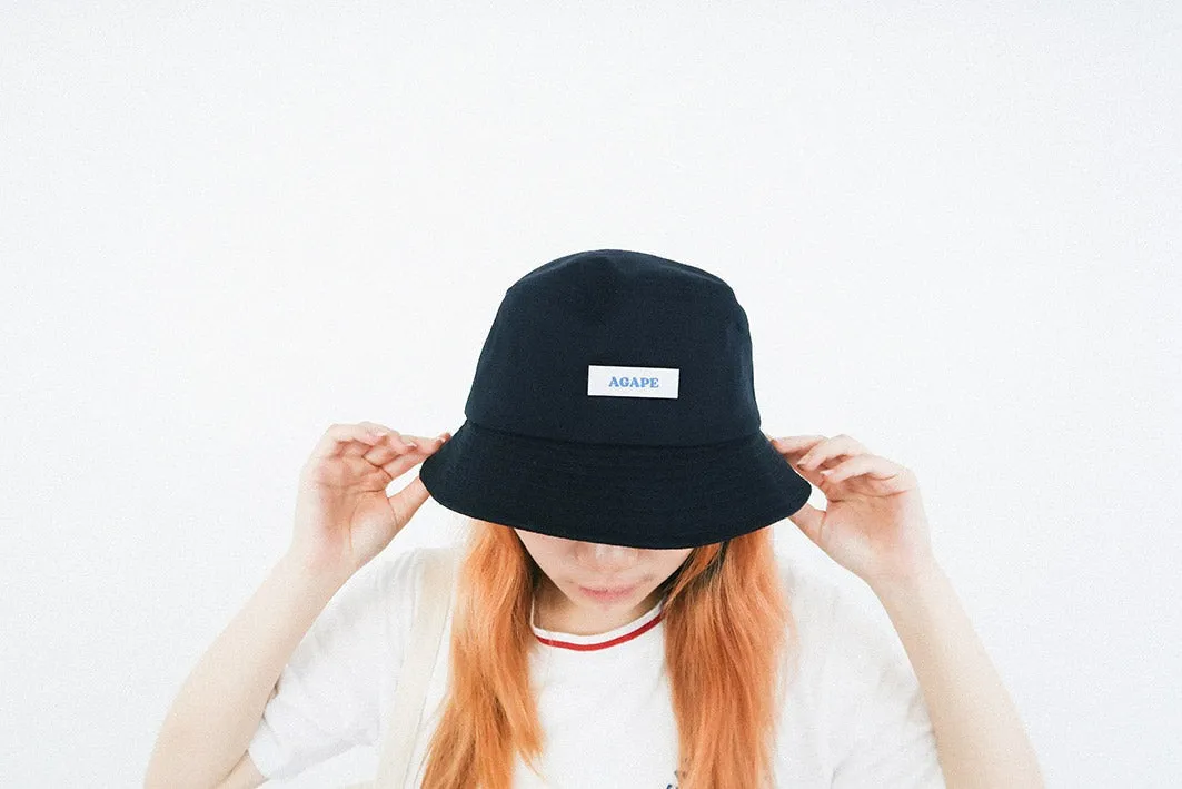Army Green Bucket Hat with Velcro Patch {Bucket Hat}