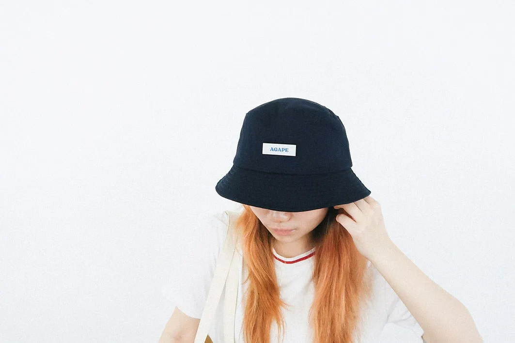 Army Green Bucket Hat with Velcro Patch {Bucket Hat}