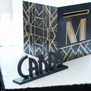 Art Deco Cards Sign