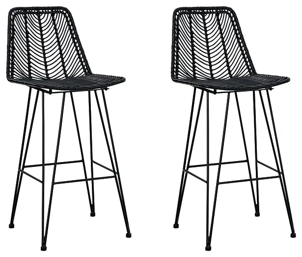 Ashley Express - Angentree Tall UPH Barstool (2/CN)