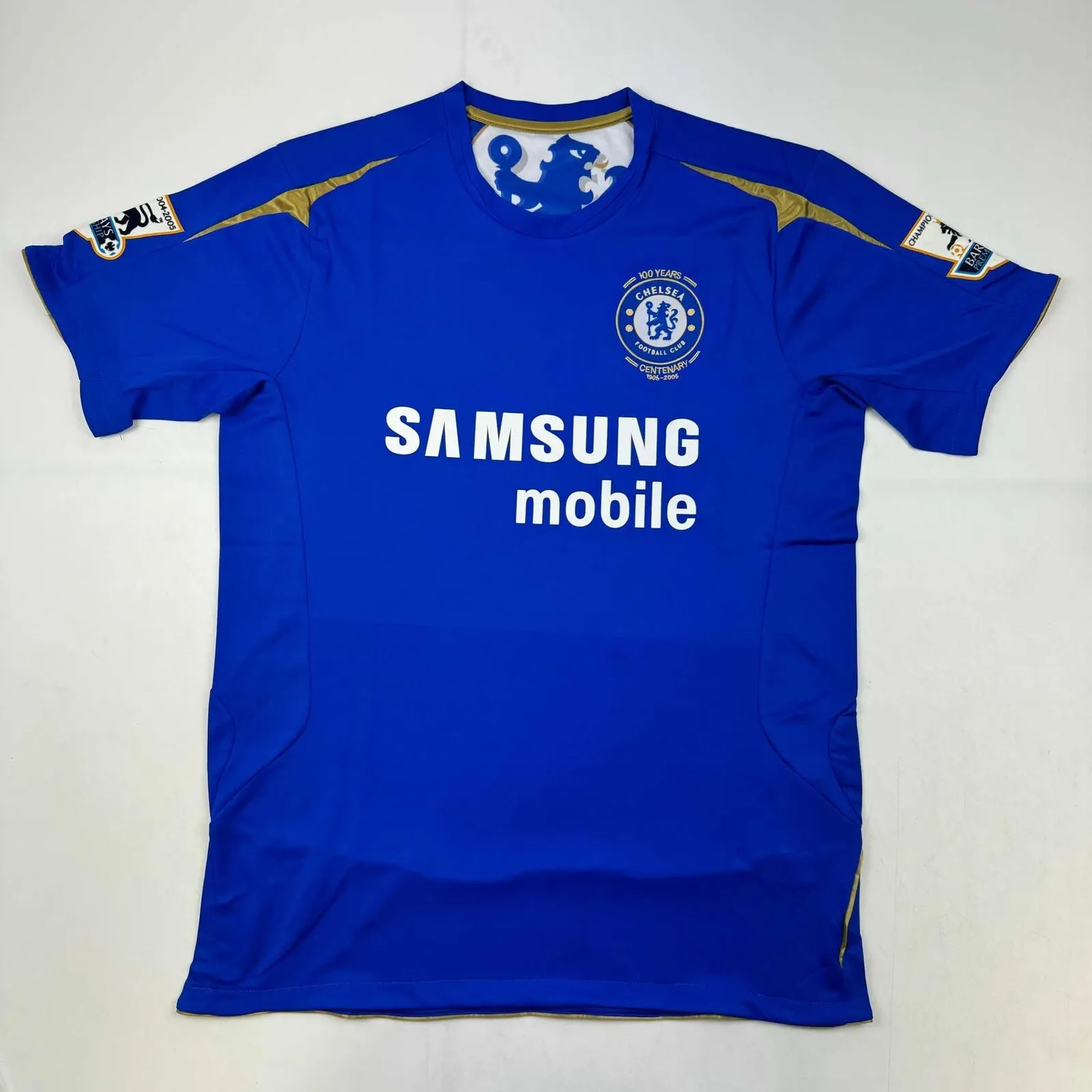 Autographed/Signed Didier Drogba #15 Chelsea FC Blue Soccer Jersey BAS COA
