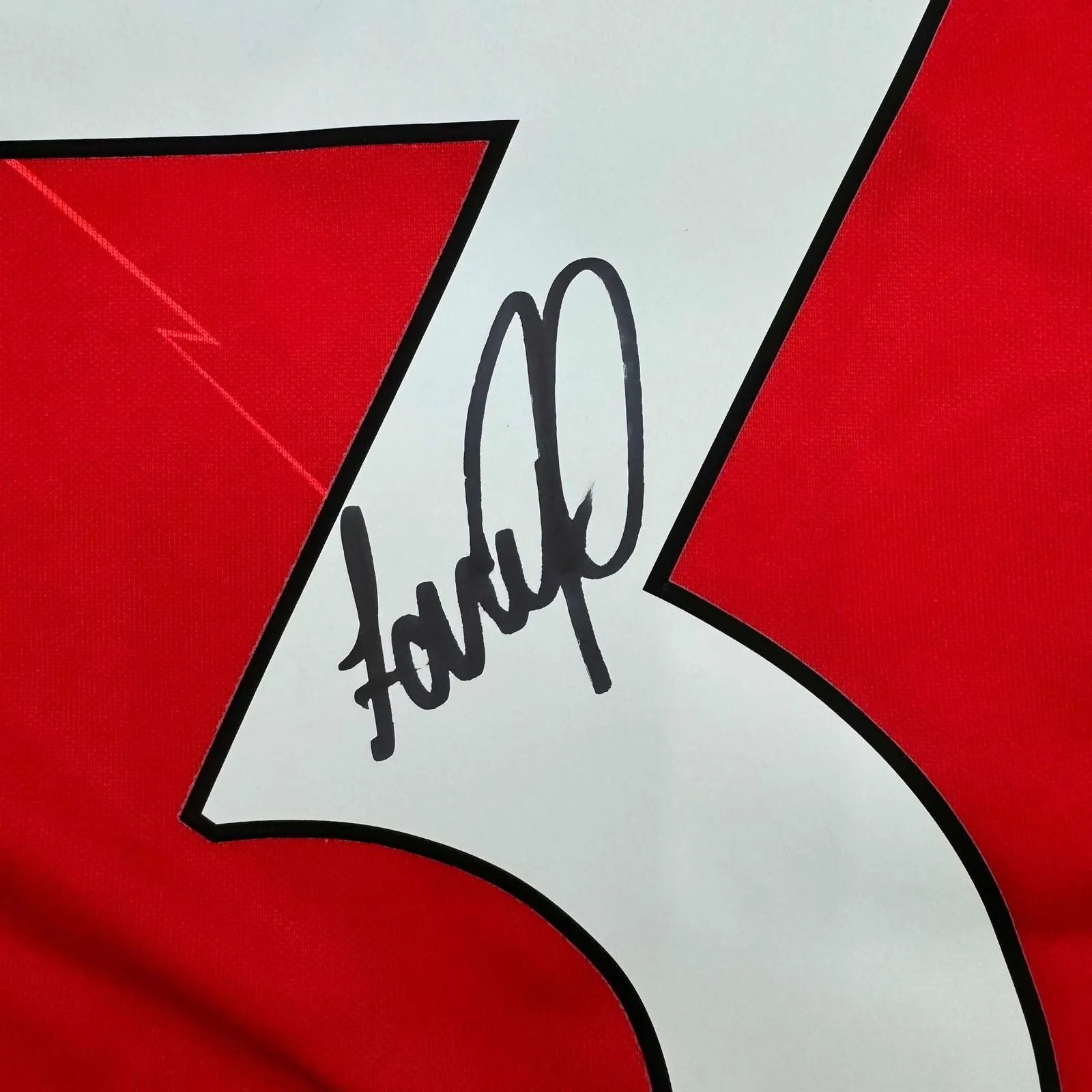 Autographed/Signed Fabinho Liverpool Red Soccer Jersey Beckett BAS COA
