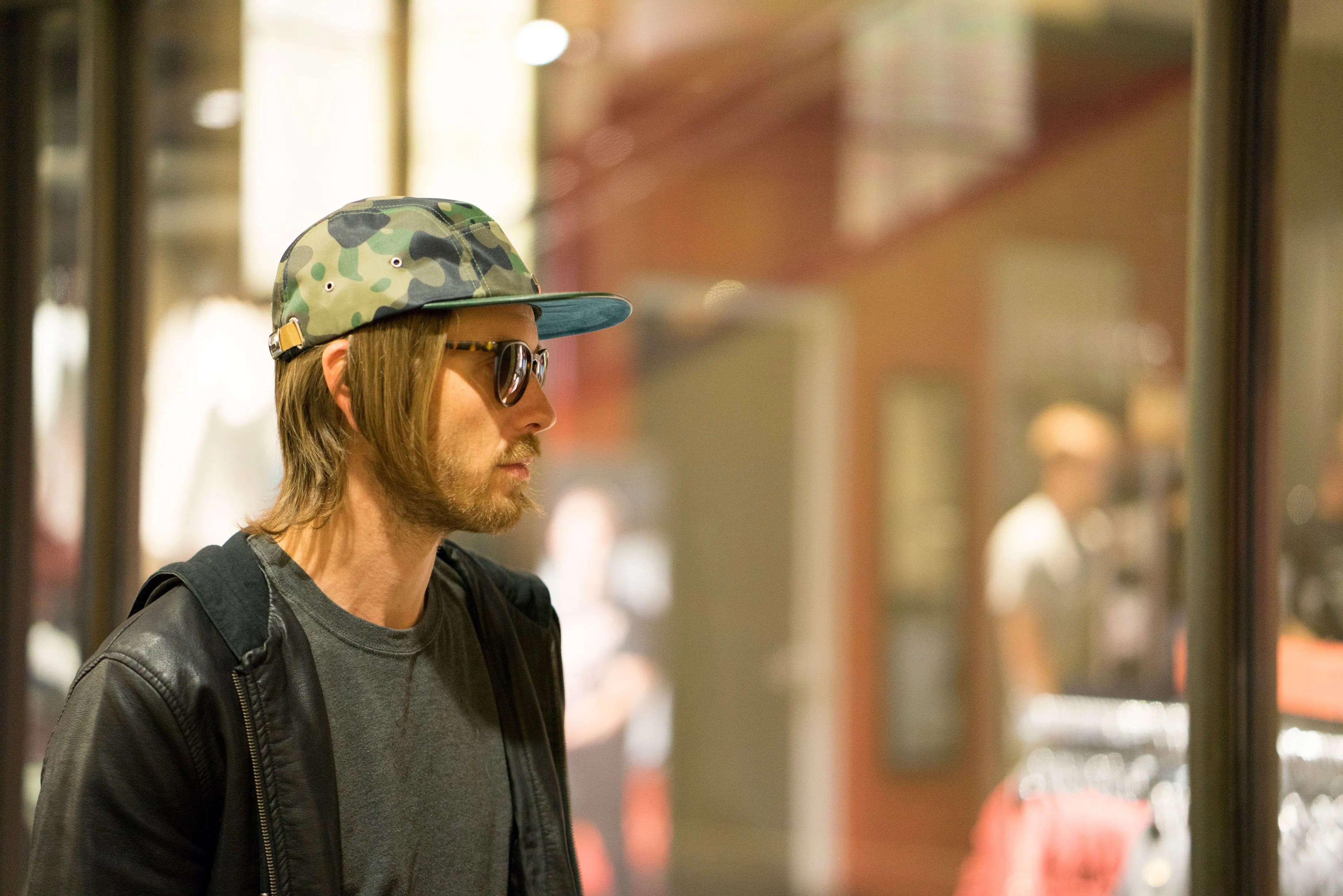 Camo Get A What What - Camoflauge 5 panel hat