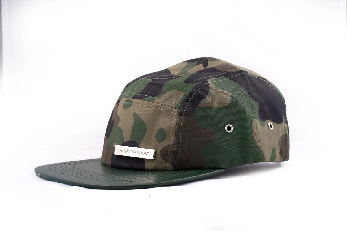 Camo Get A What What - Camoflauge 5 panel hat