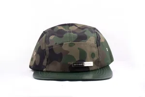 Camo Get A What What - Camoflauge 5 panel hat