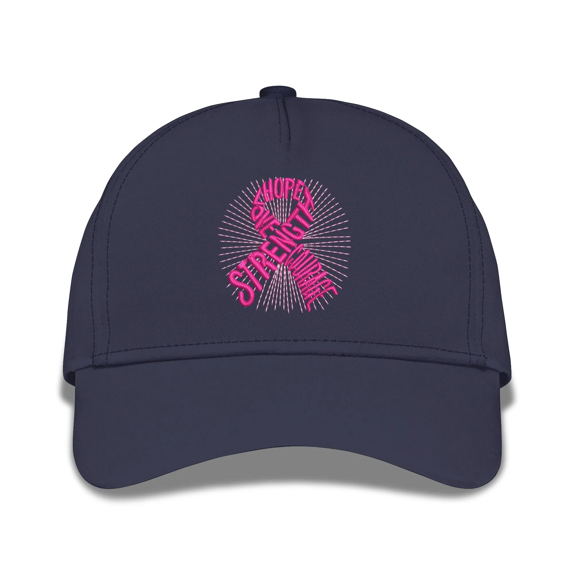 Cancer Embroidered Baseball Caps