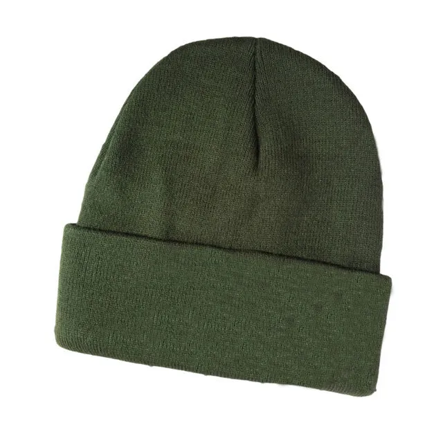 Candy Color Knitting Hats Girls
