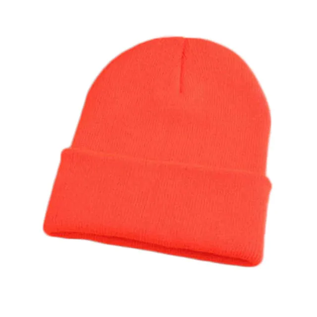 Candy Color Knitting Hats Girls