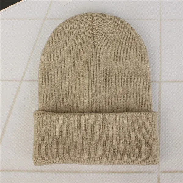 Candy Color Knitting Hats Girls