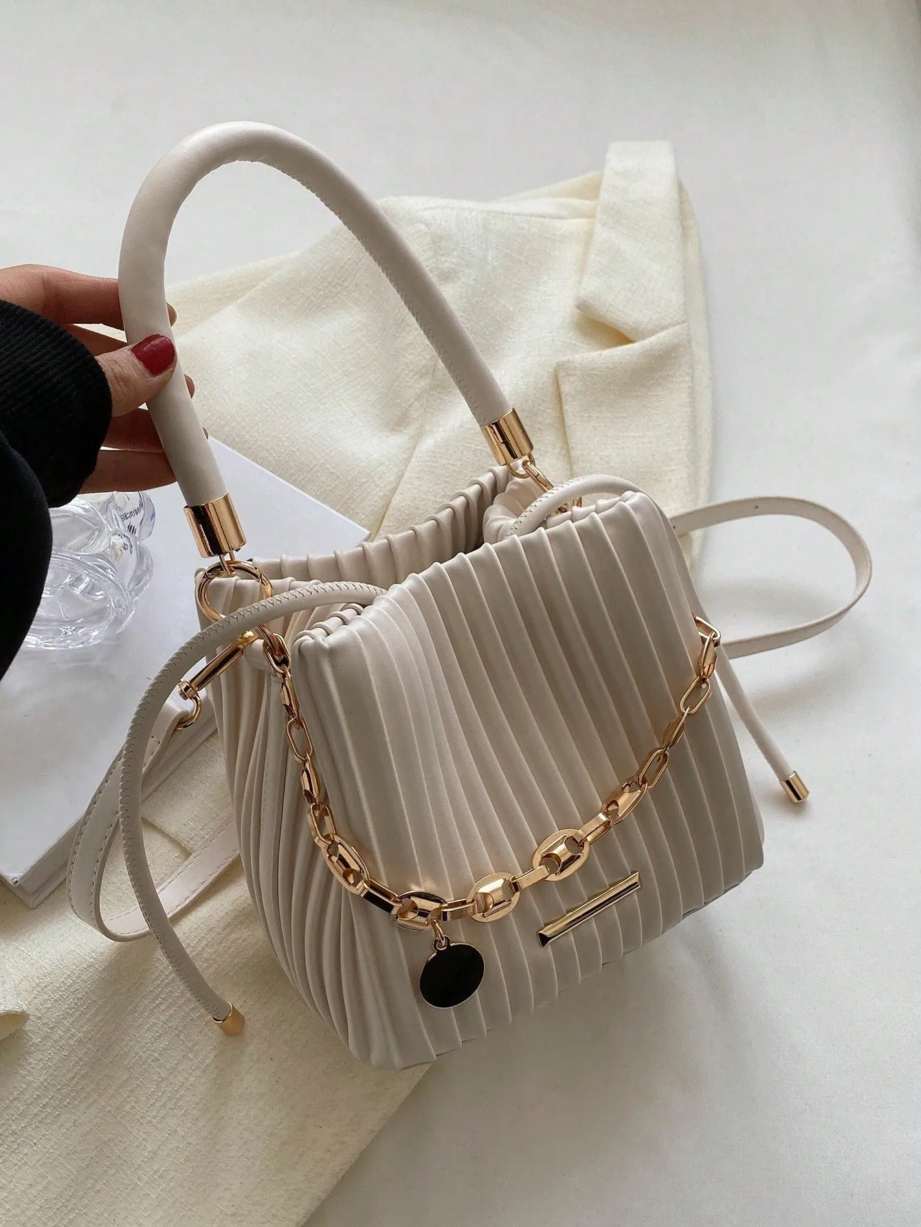 Casual Mini Bucket Bag