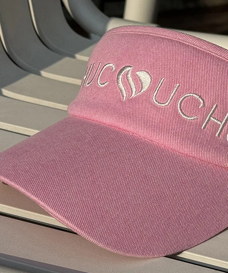 CHUCUCHU Spring Heart Visor - Pink