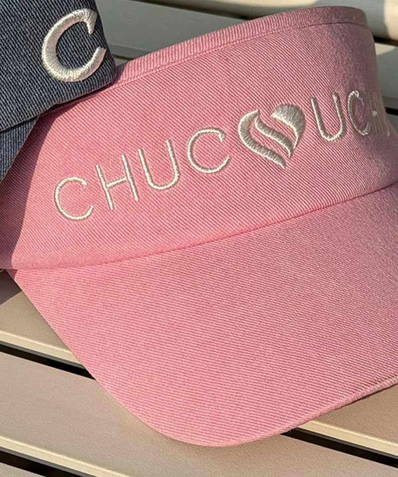 CHUCUCHU Spring Heart Visor - Pink
