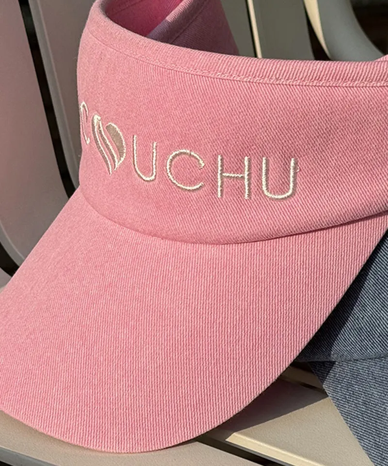 CHUCUCHU Spring Heart Visor - Pink