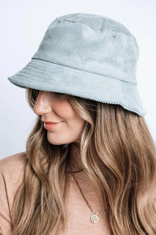 Corduroy Bucket Hat