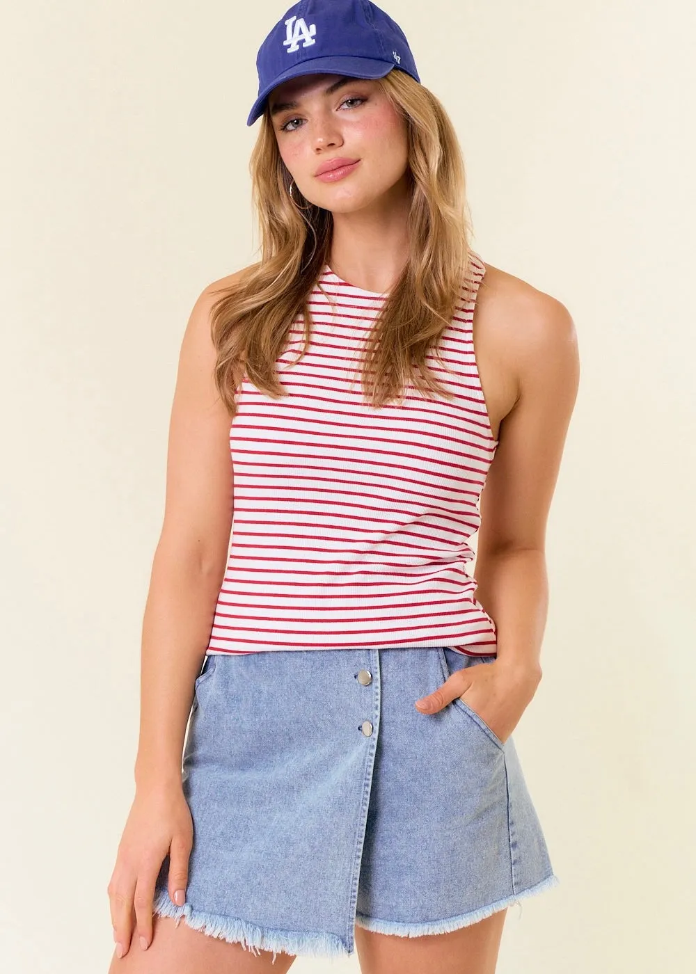 Cut-Out Back Tank