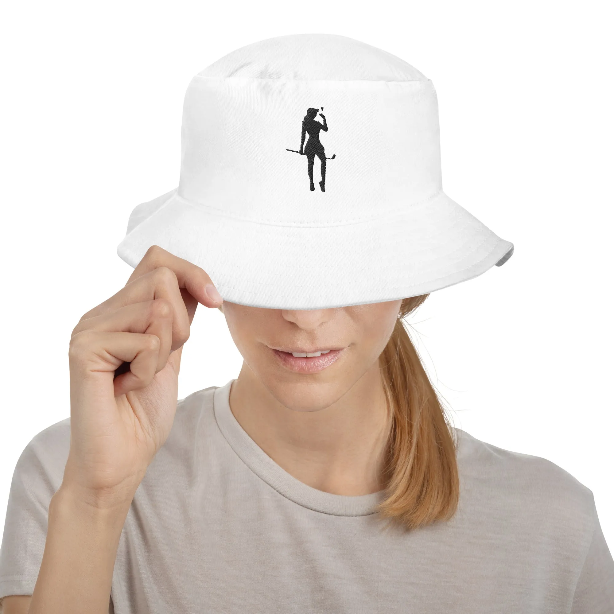 Female Golfer Bucket Hat