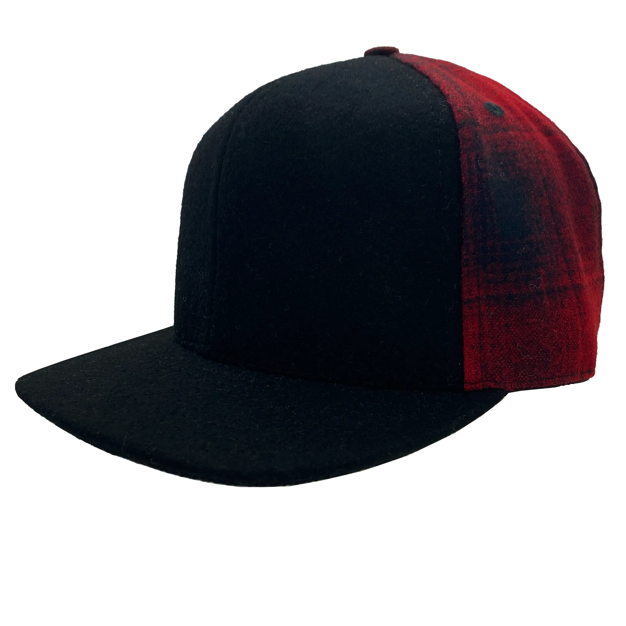 Flipside Hats - Lux Wool Leather Strap Ball Cap (034)