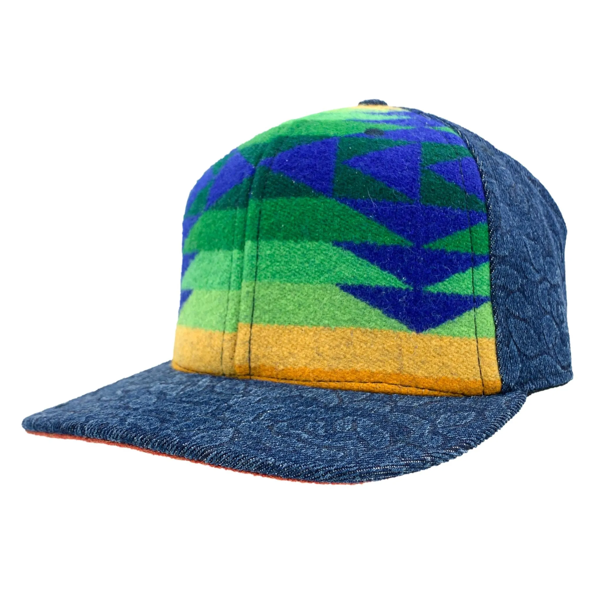 Flipside Hats - Lux Wool Leather Strap Ball Cap (034)