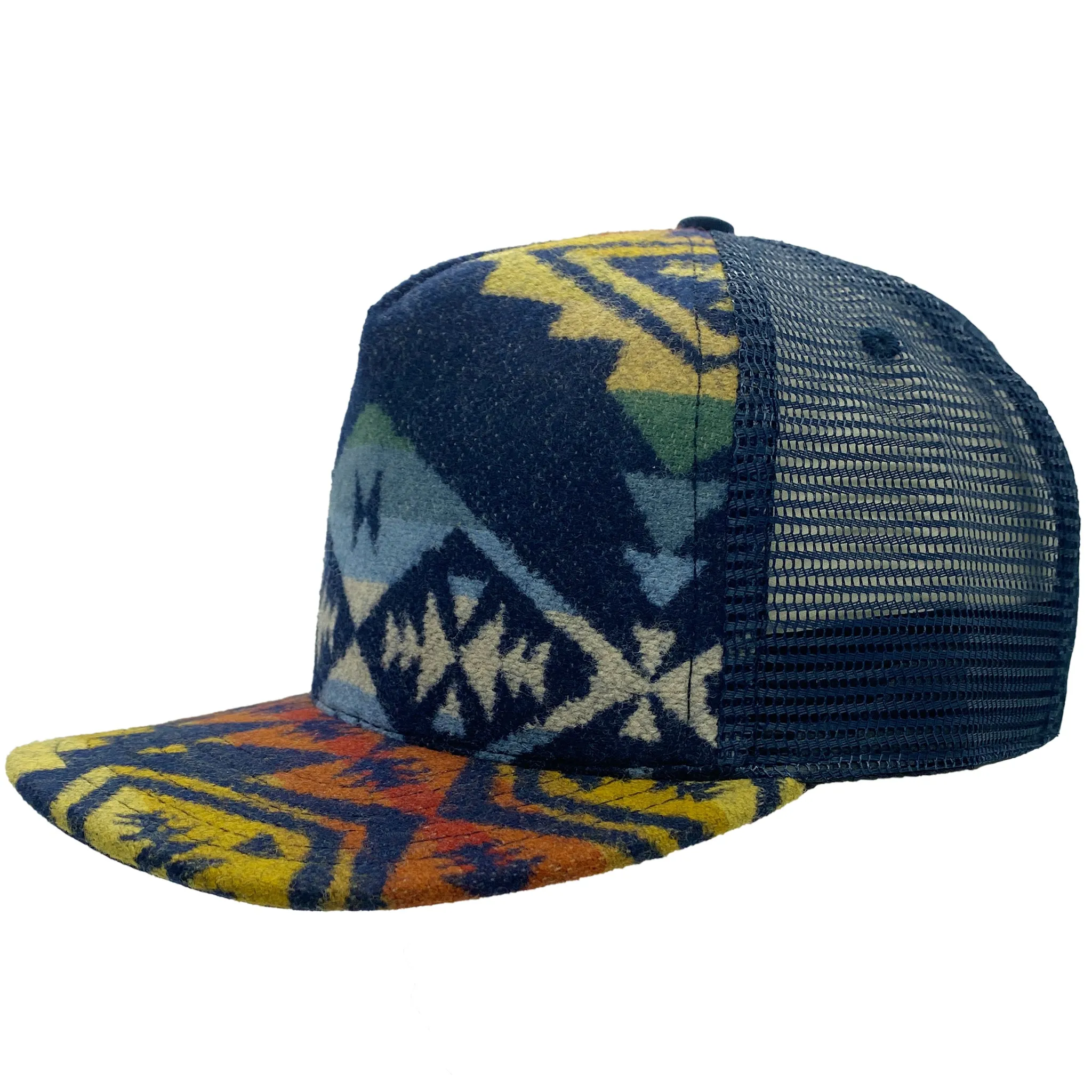 Flipside Hats - Lux Wool Leather Strap Ball Cap (034)