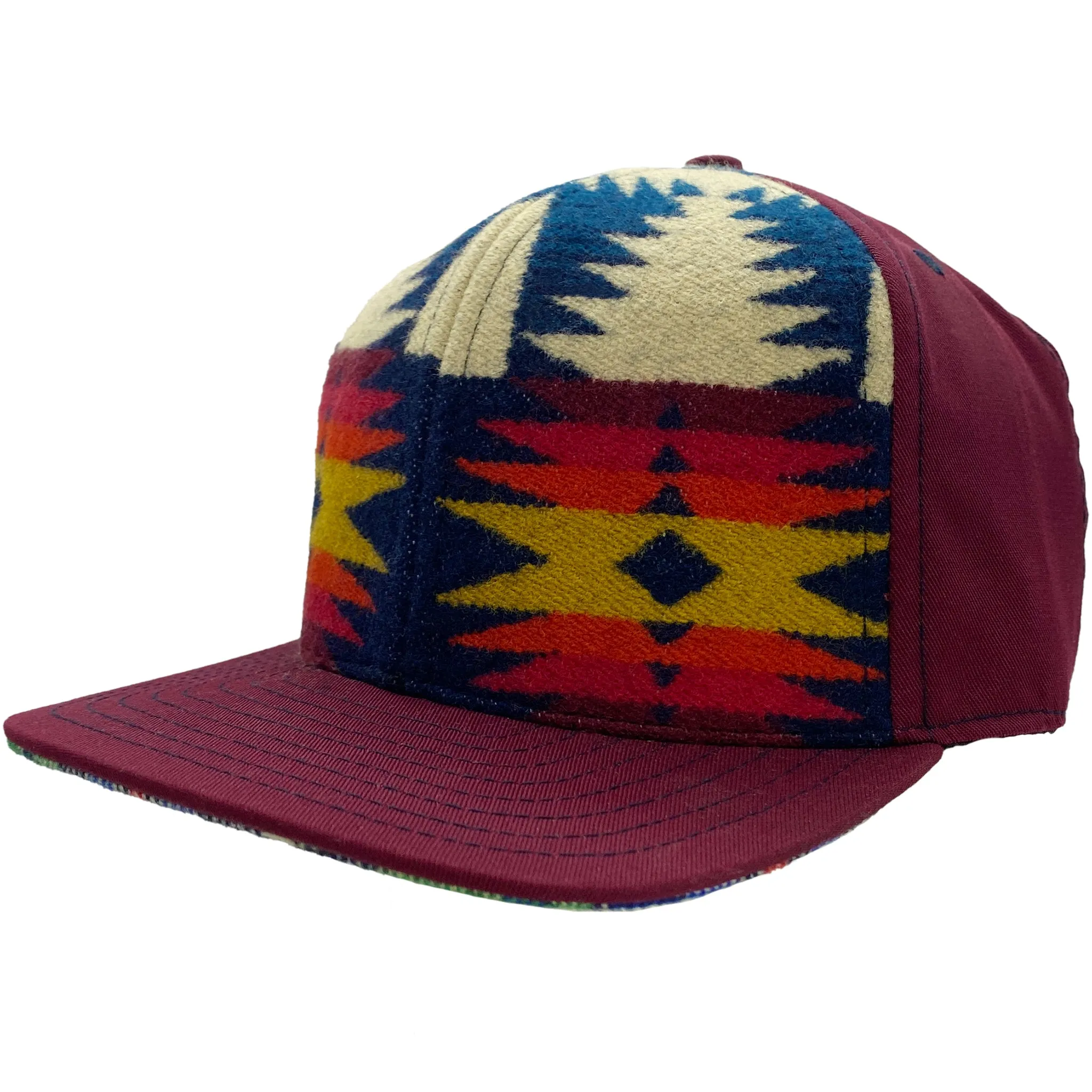 Flipside Hats - Lux Wool Leather Strap Ball Cap (034)