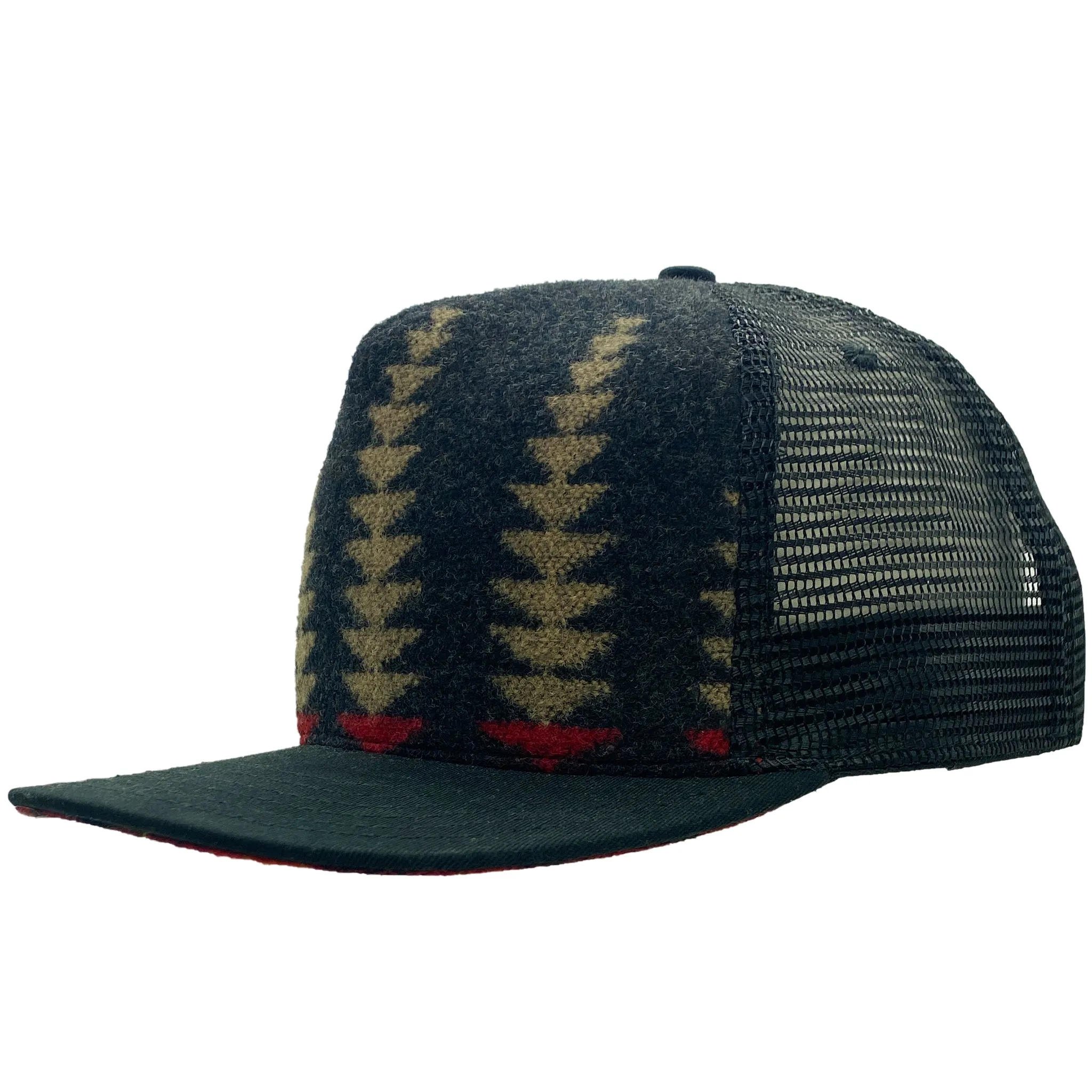 Flipside Hats - Lux Wool Leather Strap Ball Cap (034)
