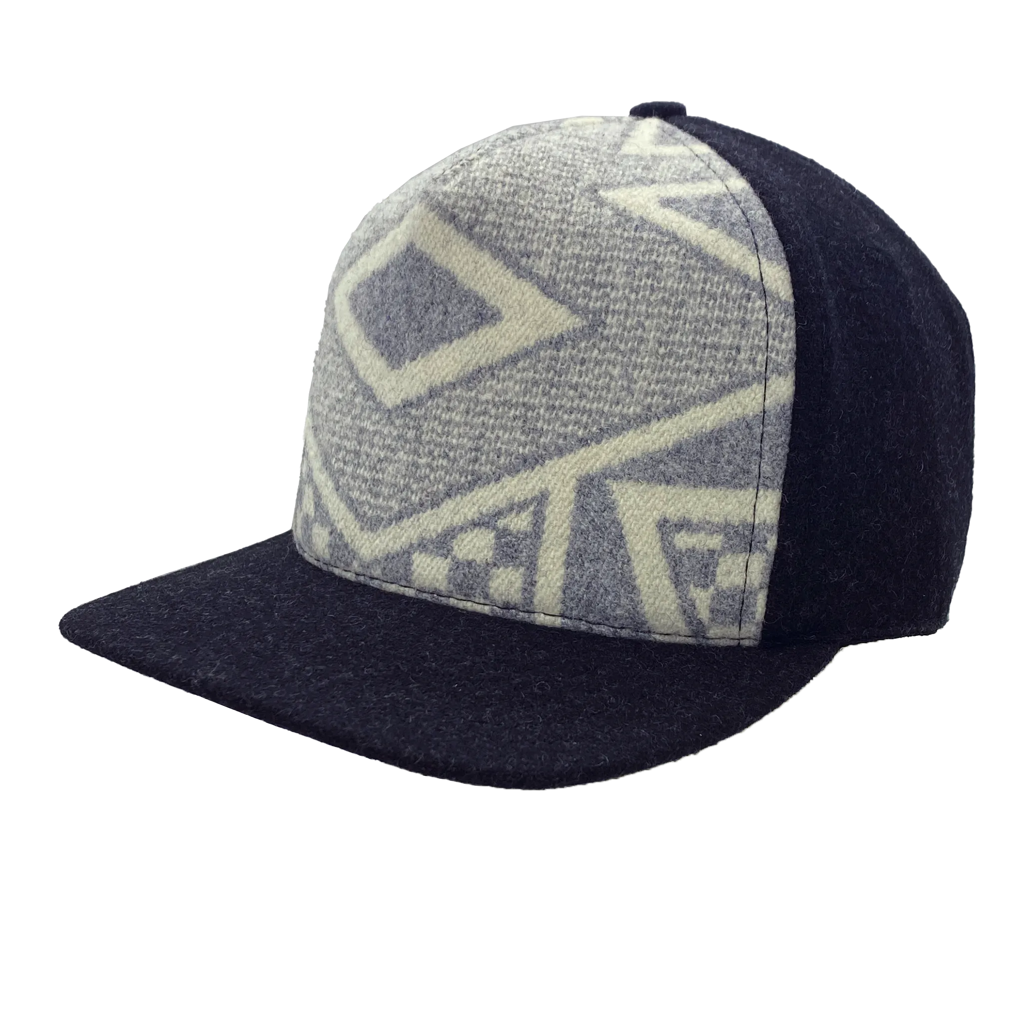 Flipside Hats - Lux Wool Leather Strap Ball Cap (034)