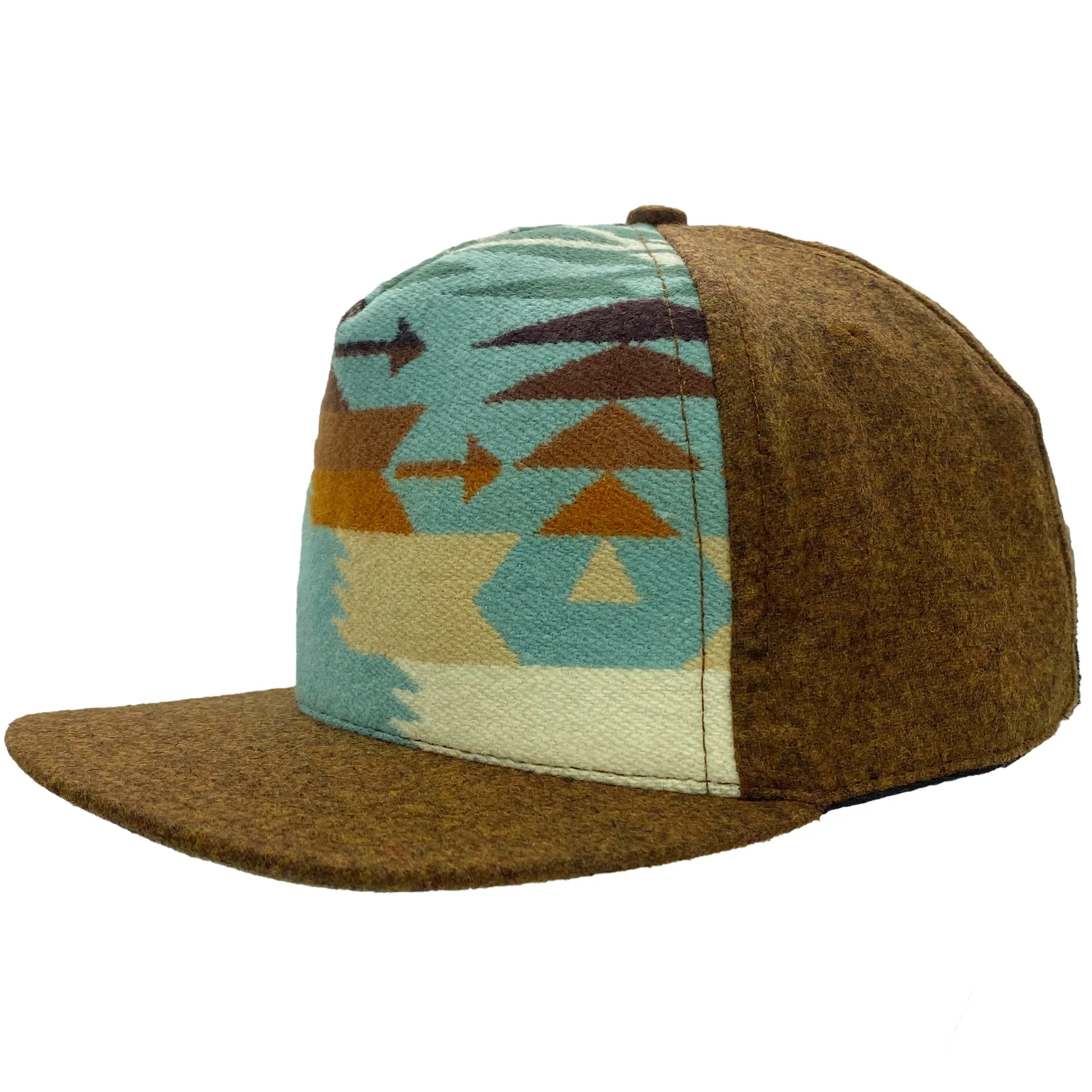 Flipside Hats - Lux Wool Leather Strap Ball Cap (034)