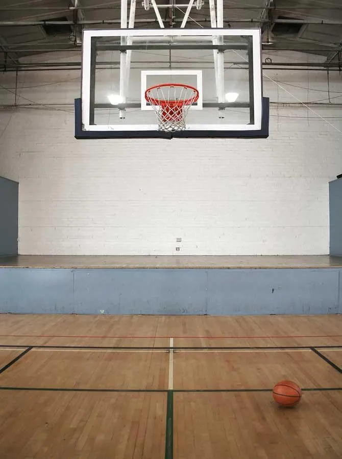 Fond de Photographie de Stade de Basket-ball Intérieur KAT-110