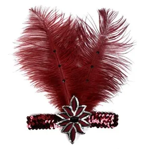 Great Gatsby 1920s Flapper Headband Vintage Headpiece Accessories|JaosWish