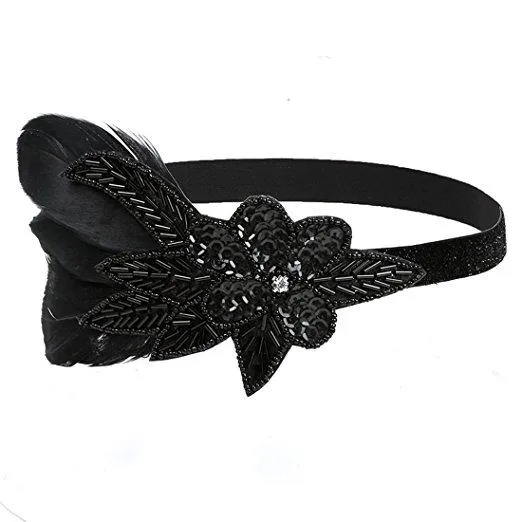 Great Gatsby 1920s Headband Vintage Headpiece Accessories|JaosWish