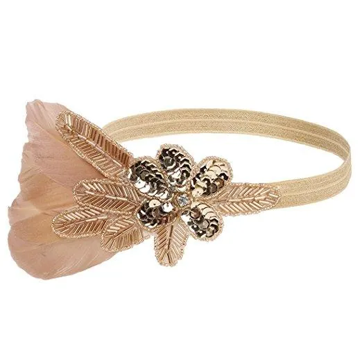 Great Gatsby 1920s Headband Vintage Headpiece Accessories|JaosWish