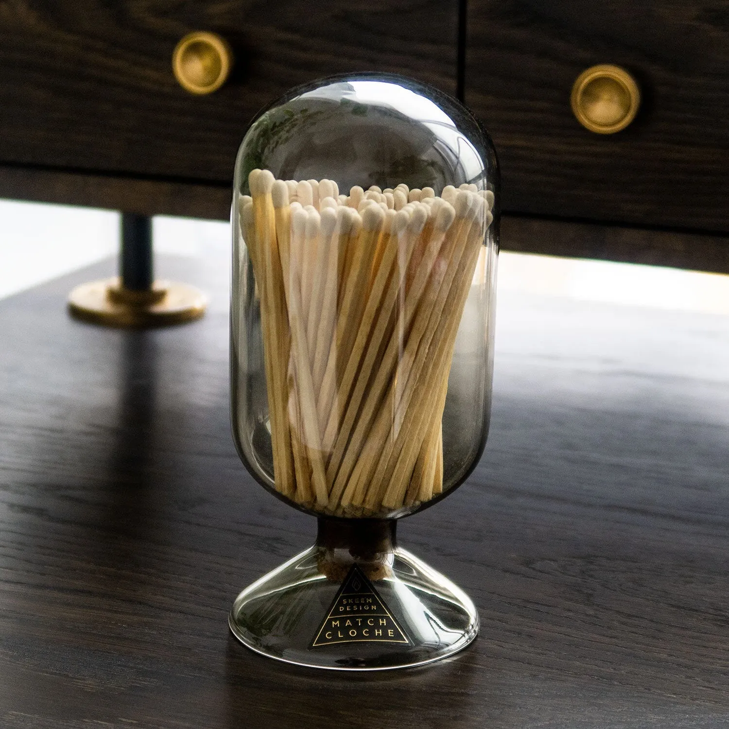 Handblown Glass Cloche Match Striker